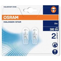 Лампа галогенная OSRAM 64425 Halostar Star 12V 20W G4 Лампа Osram (2 штуки в блистере)