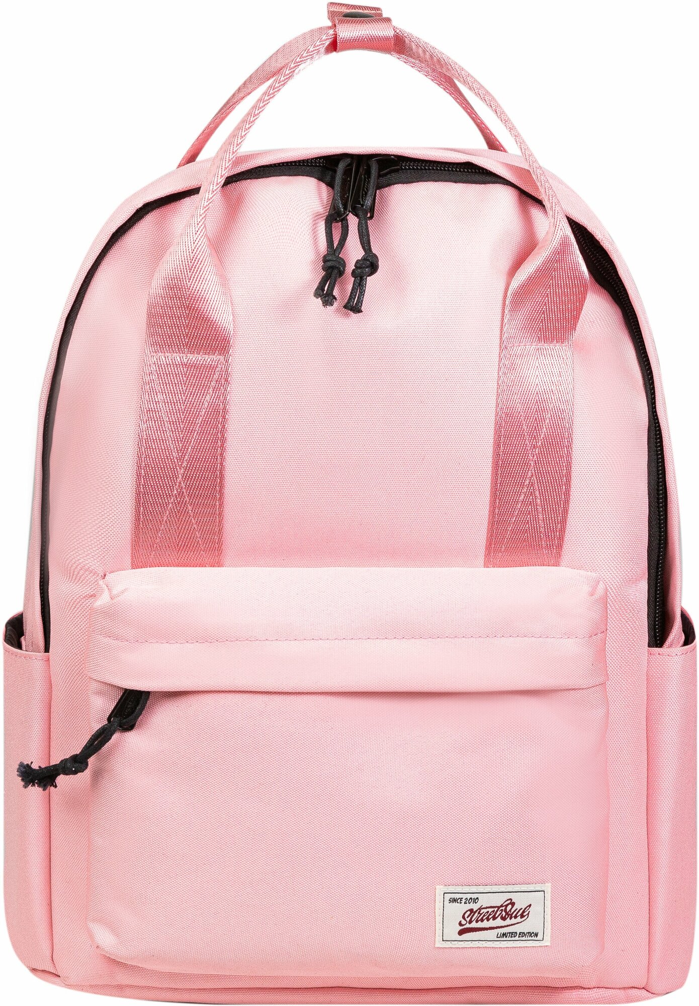 Рюкзак / Street Soul / 9020 Рюкзак с ручками 36х12х30 см / светло-розовый. Товар уцененный