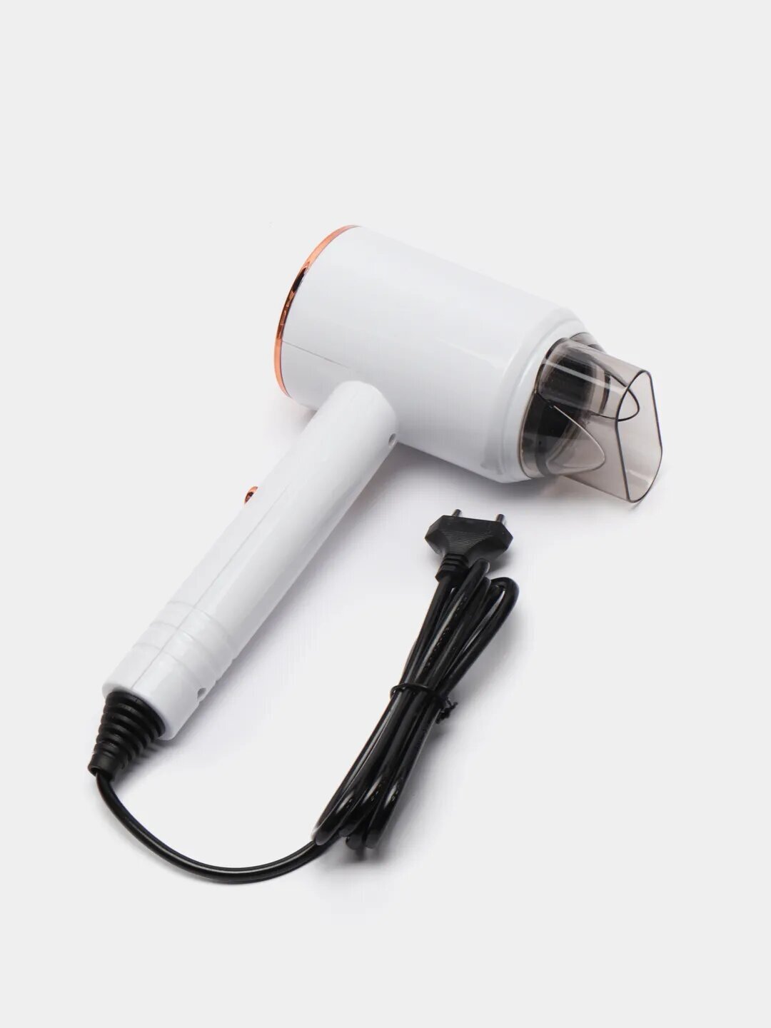Фен для волос Powerful Hair Dryer Белый// c ионизацией стайлер для укладки / быстрая сушка / 3 скорости / 3 температурных режима / насадка в подарок