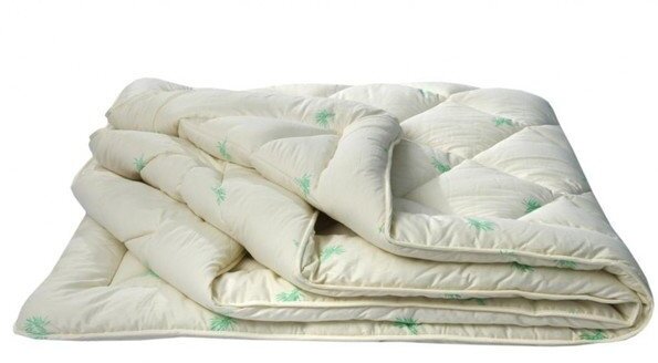 Одеяло 33 (бамбук 300/тик) 2-спальное