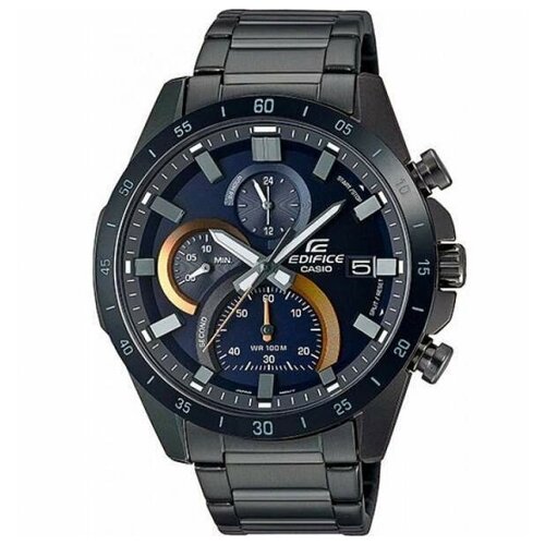 Наручные часы CASIO Edifice, черный, синий