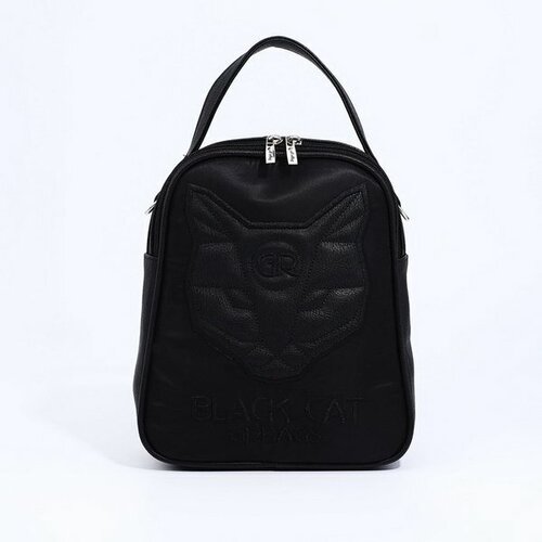 Рюкзак - сумка искусственная кожа, цвет чёрный