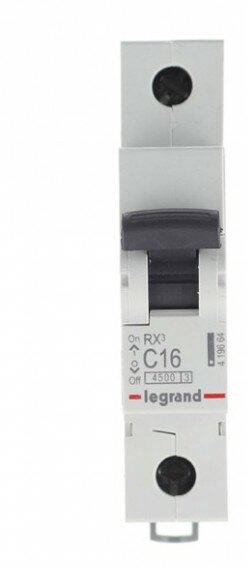 Legrand RX3 Автоматический выключатель 1P 16А (C) 4,5kA