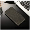 Фото #3 Чехол книжка для Realme C35 кожаный черный с магнитной застежкой
