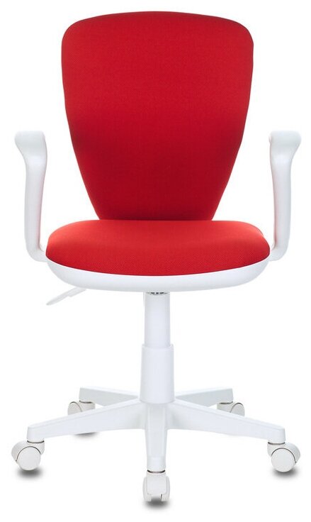 Детское компьютерное кресло Бюрократ KD-W10AXSN, красный