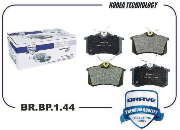 Колодка тормозная задняя диск. 440600295R Rapid, Octavia, VW Polo, Fluence, Megane II/III BRBP144