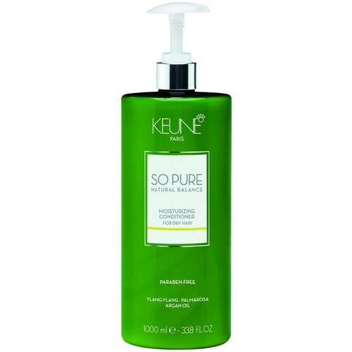 Keune So pure кондиционер для волос Moisturizing Conditioner увлажняющий, 1000 мл keune so pure кондиционер для волос moisturizing conditioner увлажняющий 200 мл