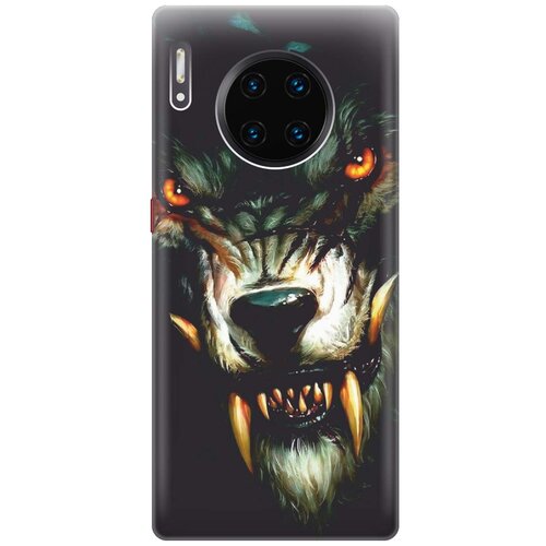 фото Gosso ультратонкий силиконовый чехол-накладка для huawei mate 30 pro с принтом