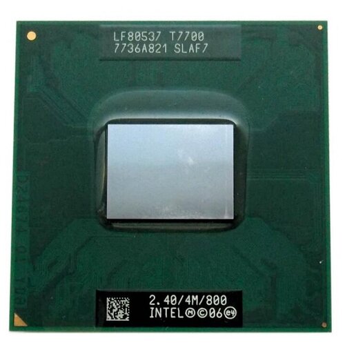 Процессор Intel Core 2 Duo Mobile T7700 Merom S478,  2 x 2400 МГц, OEM