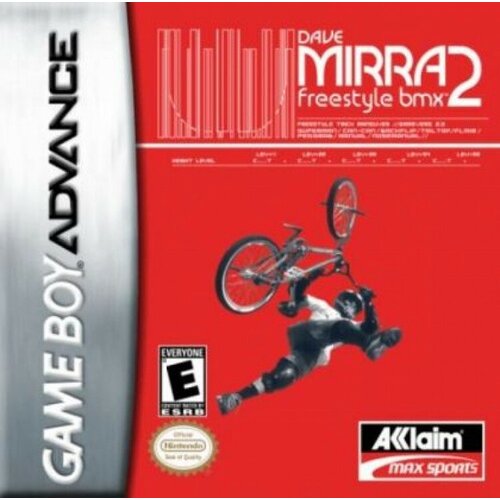 Дэйв Мирра Фристайл 2 (Dave Mirra Freestyle BMX 2) (GBA) английский язык