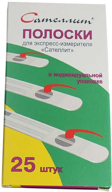 Тест-полоски "Элта Сателлит" №25, 2 уп.