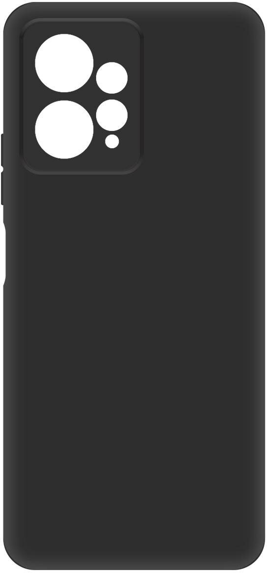 Чехол-накладка Krutoff Silicone Case для Xiaomi Redmi Note 12 4G черный