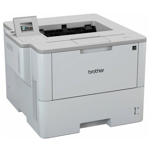 Принтер лазерный Brother HL-L6450DW, ч/б, A4, серый лоток brother lt 5300