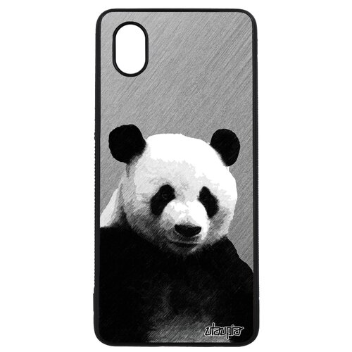 фото Чехол на смартфон galaxy a01, "большая панда" медведь panda utaupia