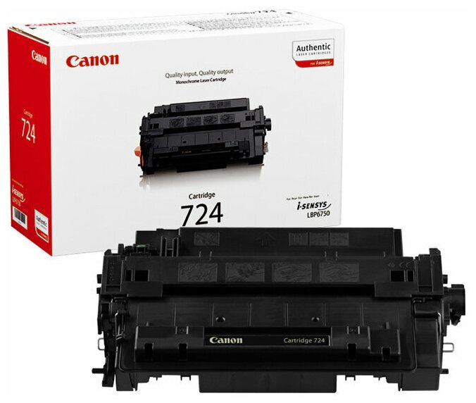 Картридж Canon 724 черный (3481b002)