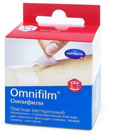 Omnifilm Пластырь прозрачный нестерильный 2,5х500 см Hartmann [Хартманн] - фото №5