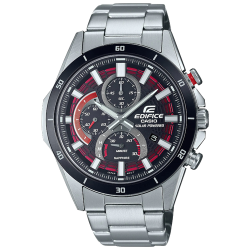 Наручные часы CASIO Edifice, серебряный, черный