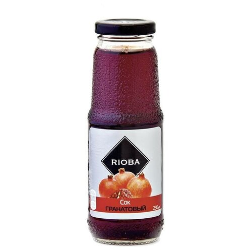Сок Rioba Гранатовый, без сахара, 0.25 л