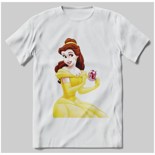 фото Футболка с принтом красавица и чудовище белль 2 brut-shop