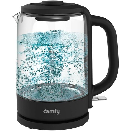 Чайник электрический Domfy DSB-EK304 черный стекло 178000₽