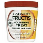 GARNIER Fructis Питательная маска для волос Nourishing Treat 1 Minute Hair Mask + Coconut Extract - изображение