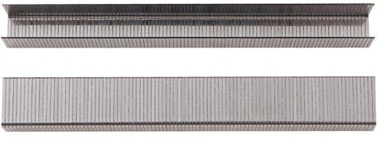 Скобы для пневматического степлера Matrix 57660, тип 53F(20GA), 16 мм, шир. - 1,2 мм, тол. - 0,6 мм, шир. скобы - 11,2 мм, 5000 шт