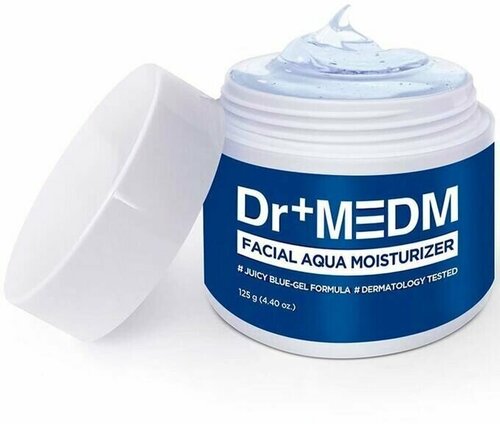 DR+MEDM Увлажняющий и успокаивающий крем-гель для жирной кожи FACIAL AQUA MOISTURIZER , 125 гр.