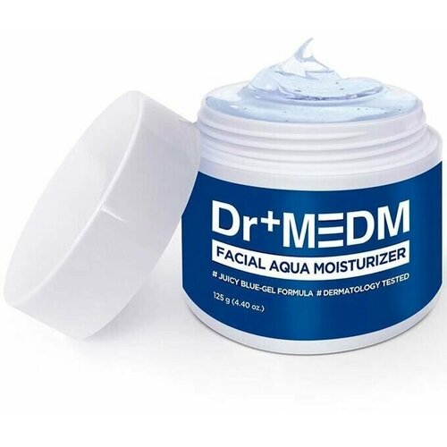 DR+MEDM Увлажняющий и успокаивающий крем-гель для жирной кожи FACIAL AQUA MOISTURIZER , 125 гр.