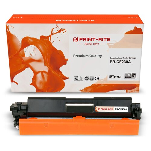 Картридж лазерный Print-Rite TFHAKJBPU1J PR-CF230A CF230A черный (1600стр.) для HP LJ 203/227