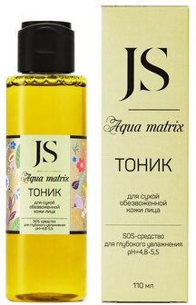 JURASSIC SPA Тоник для сухой обезвоженной кожи лица Aqua matrix, 110 мл