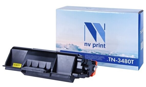 Тонер-картридж NV Print TN-3480T для Brother HL-L5000D/L5100DN/L5200DW/L6250DN/L6300DW/L6400DW/DCP-L5500DN/L6600DW/MFC-L5700DN/L5750DW/L6800DW (8000k)