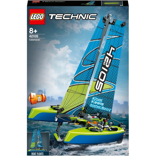 Конструктор LEGO Technic 42105 Катамаран, 404 дет.