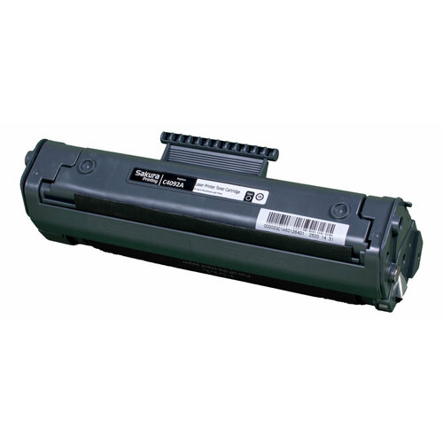 Картридж лазерный Sakura 92A / C4092A черный 2500 стр. для HP (SAC4092A) картридж sakura c4092a 2500 стр черный
