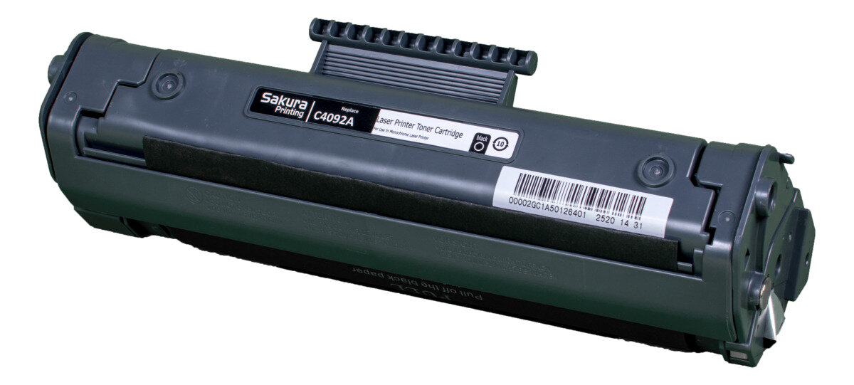 3 шт. Картридж лазерный Sakura 92A / C4092A черный 2500 стр. для HP (SAC4092A)