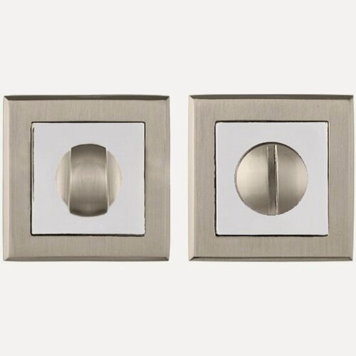 Изображение товара Ручка поворотная Punto BK6. K. QL52 (BK6 QL ) SN/CP-3 матовый никель/хром