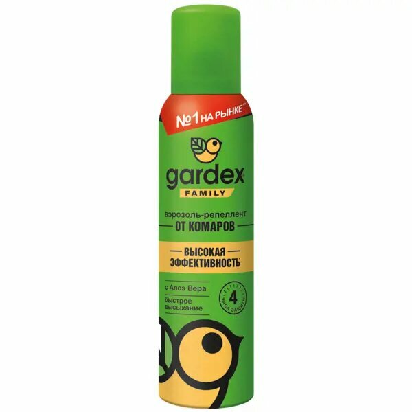 Аэрозоль от комаров Gardex Family 150 мл