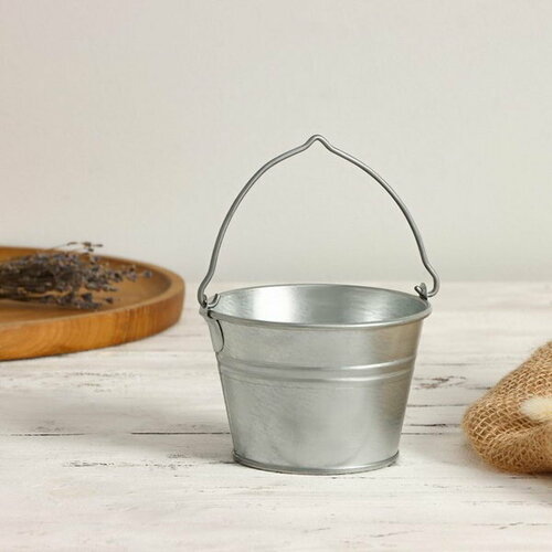 Ведро хозяйственное оцинкованное с ручкой 500 мл малое ГОСТ 408₽