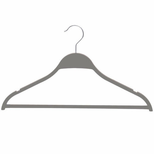 Вешалка todelia soft touch 46см универсальная пластик резиновое покрытие 1449₽