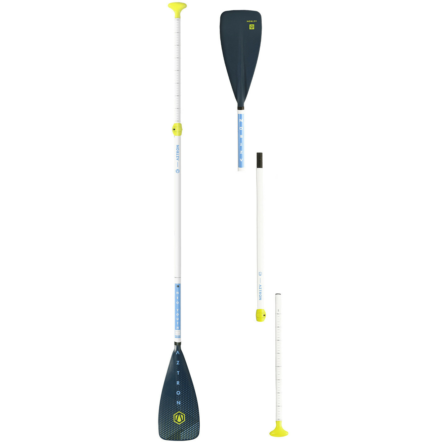 Весло Aztron Neo Youth Fiberglass 3-Section Paddle — фото 1