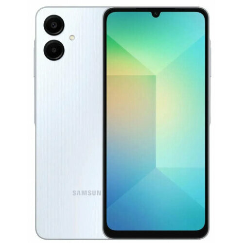 Смартфон Samsung Galaxy A06 6128GB SM-A065FLBHCAU Голубой 11395₽