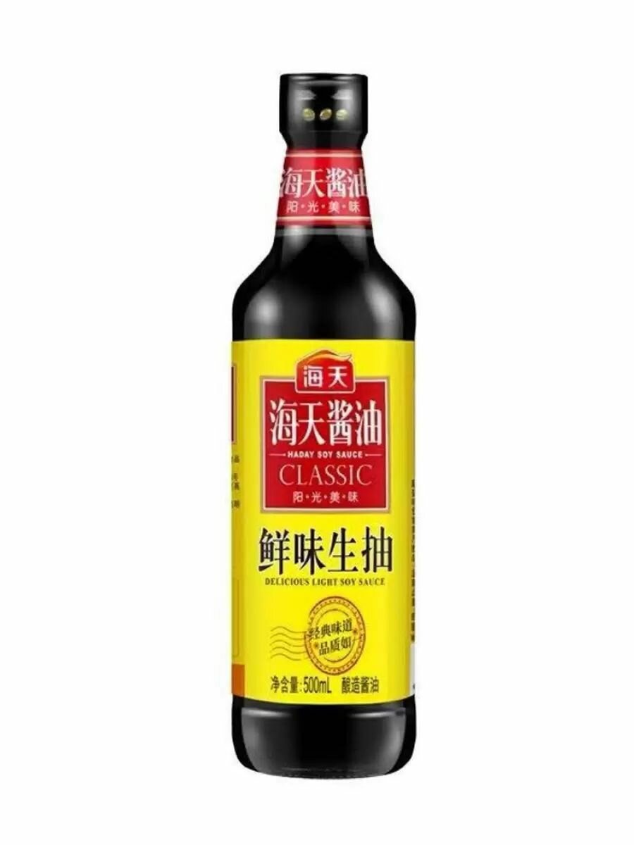 Соус соевый светлый деликатес Haday Delicious 500мл