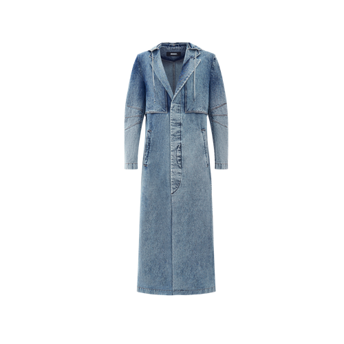 фото Плащ arligent fw23/24, размер xs, голубой