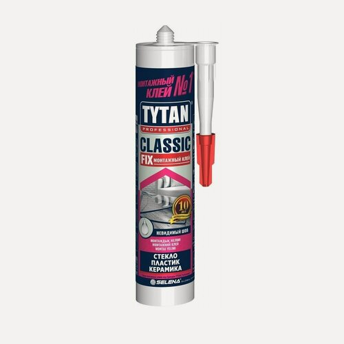 Изображение товара Клей монтажный Tytan Professional Classic Fix прозрачный (310мл)