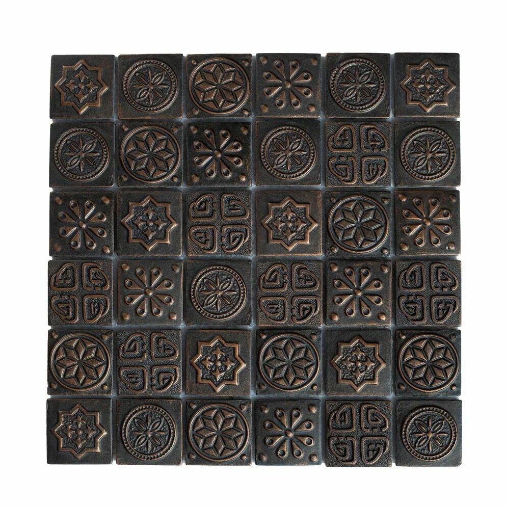 Плитка мозаика керамическая КерамограД 30х30см KG4802/ 1 сетка