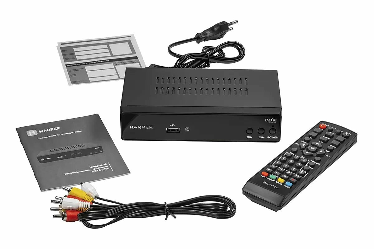 Тв приставка Harper hdt2-5010