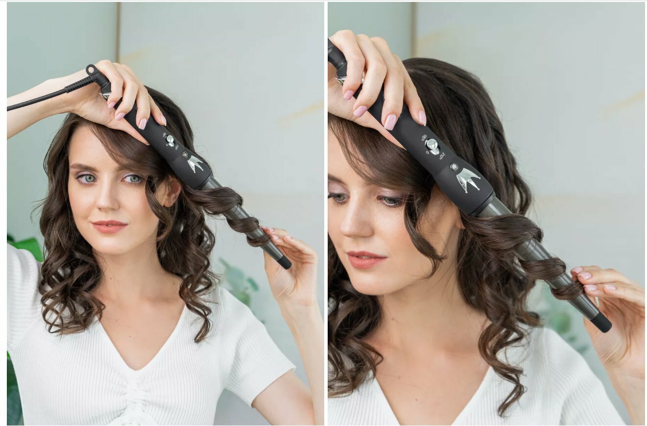 Профессиональная плойка, Junma F-13, щипцы для завивки волос, конусная плойка