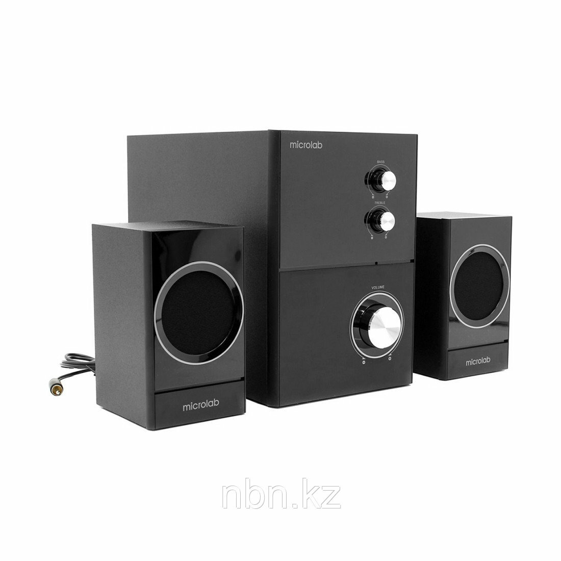 Акустическая система Microlab M-223, 17Вт, Bluetooth, поддержка microSD, черная