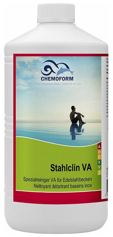 Чистящее средство ВА для чистки и ухода за нержавеющей сталью, 1л, Chemoform