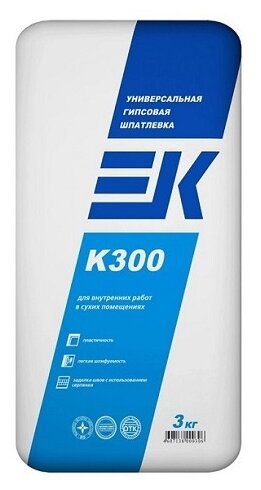 Шпатлевка ЕК К300 3КГ (6) .