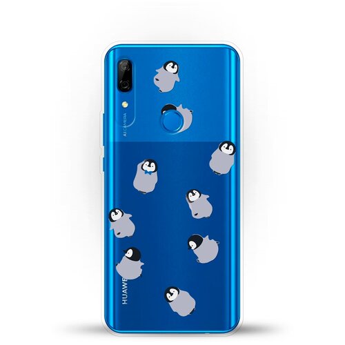 фото Силиконовый чехол несколько пингвинов на huawei p smart z andy & paul